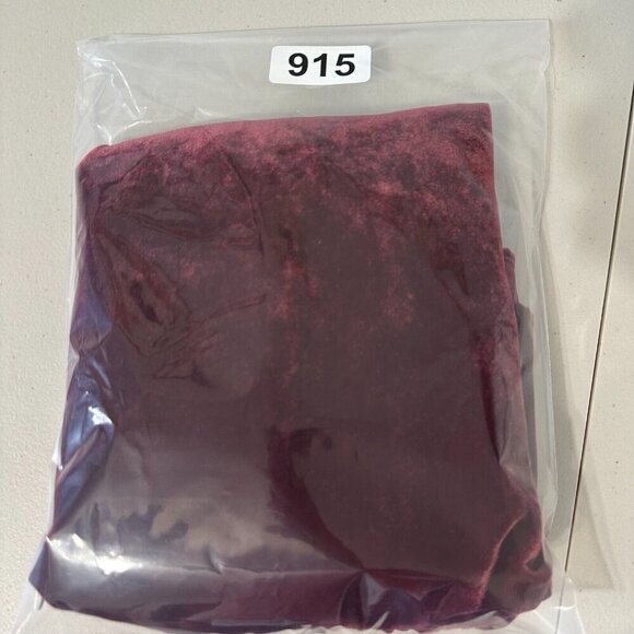 J Crew Peplum Top Velvet Red Drapey Tank Size 14 - Picture 10 of 10